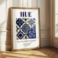 Hue, Vietnam – Travel Memories Wall Print, styled in a charming Paris street view