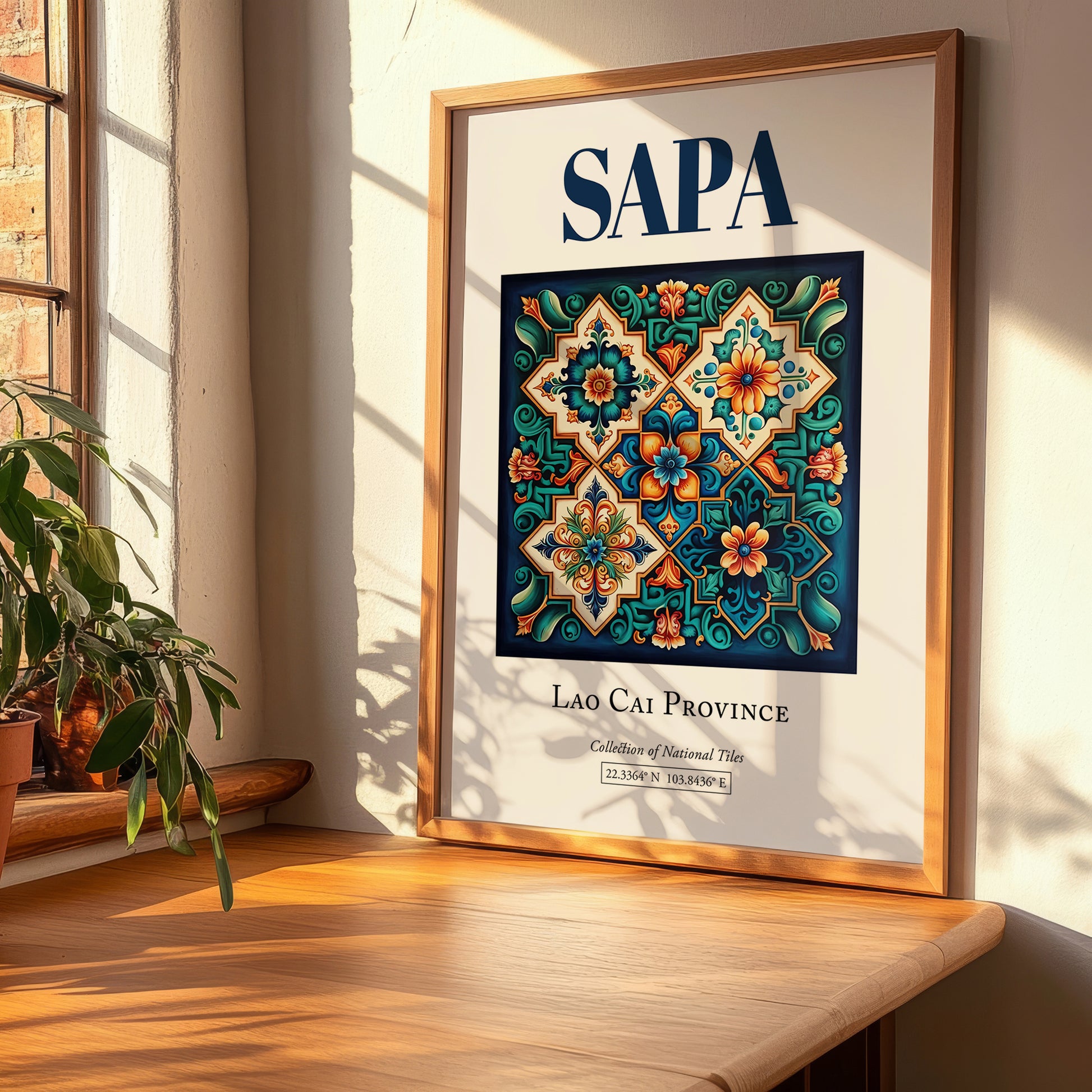 Sapa, Vietnam – Travel Wall Decor, clean layout with no caption