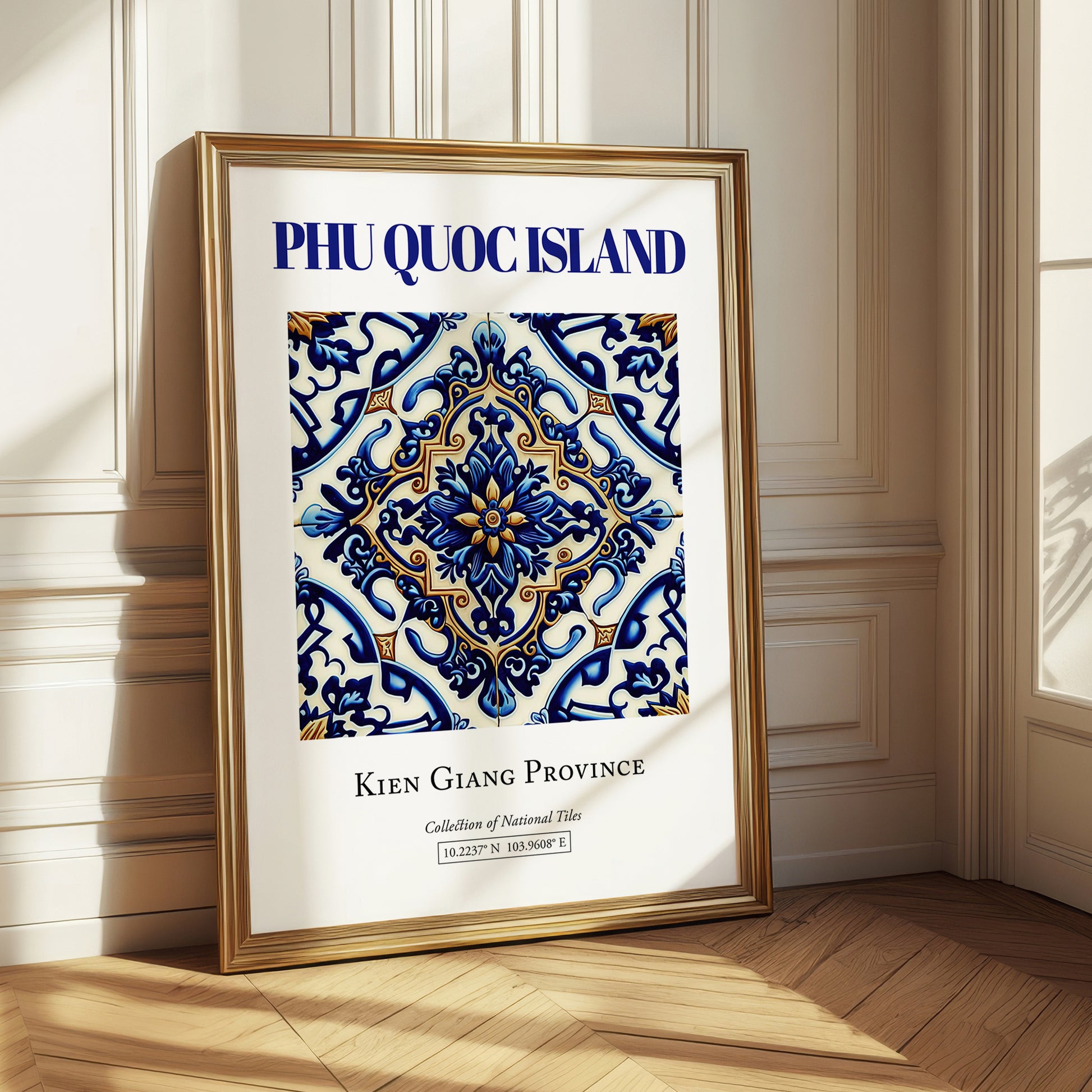 Phu Quoc Island, Vietnam – Cultural Heritage Wall Art, styled in a charming Paris street view