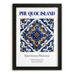 Phu Quoc Island, Vietnam – Cultural Heritage Wall Art, in sleek black frame