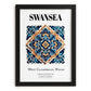 Swansea, Wales – Travel Wall Decor, in sleek black frame