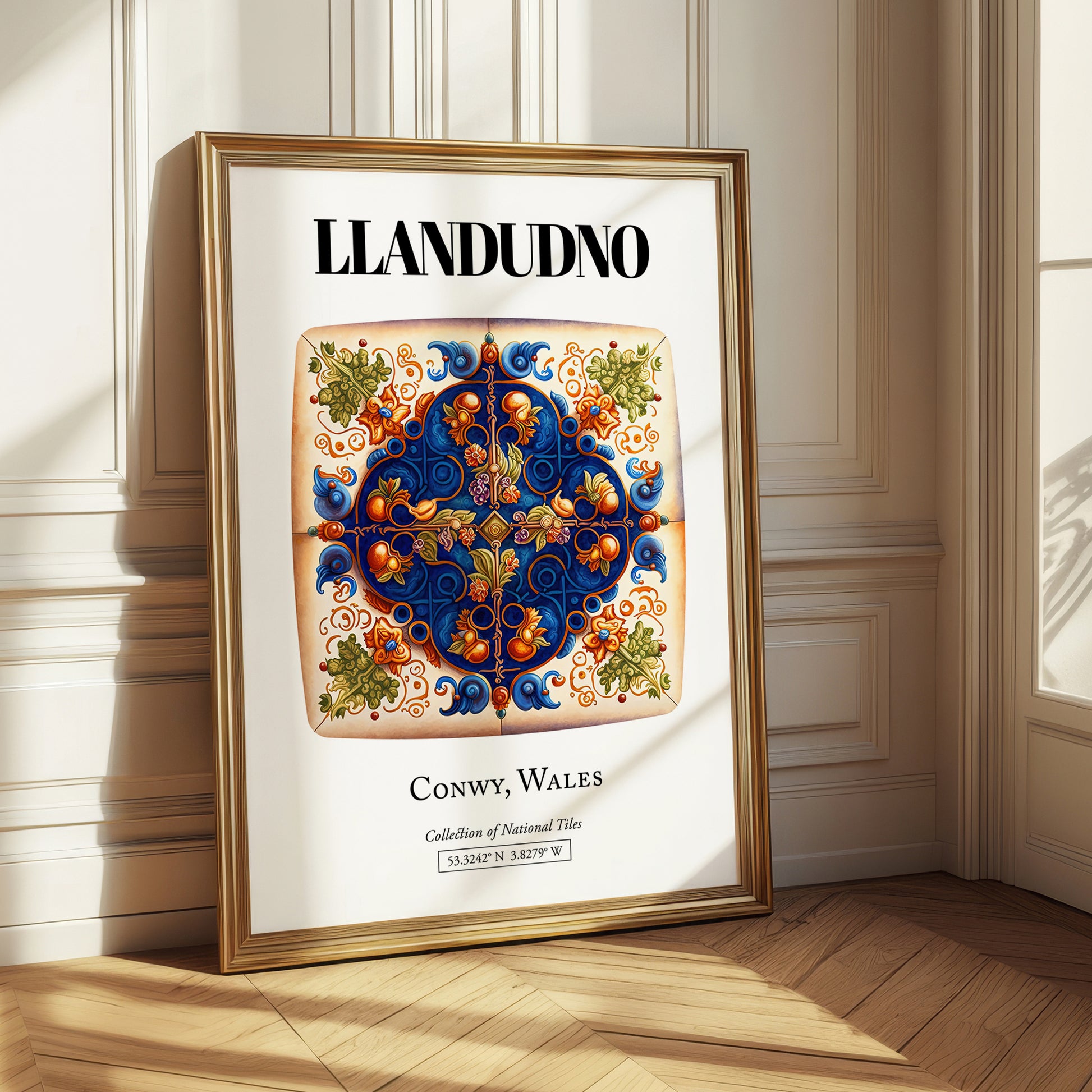 Llandudno, Wales – Travel Wall Decor, styled in a charming Paris street view
