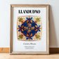 Llandudno, Wales – Travel Wall Decor, in wooden frame leaning on the floor