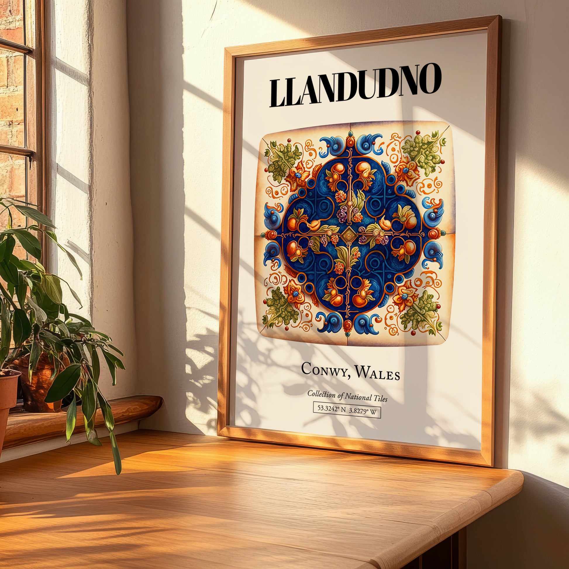 Llandudno, Wales – Travel Wall Decor, clean layout with no caption
