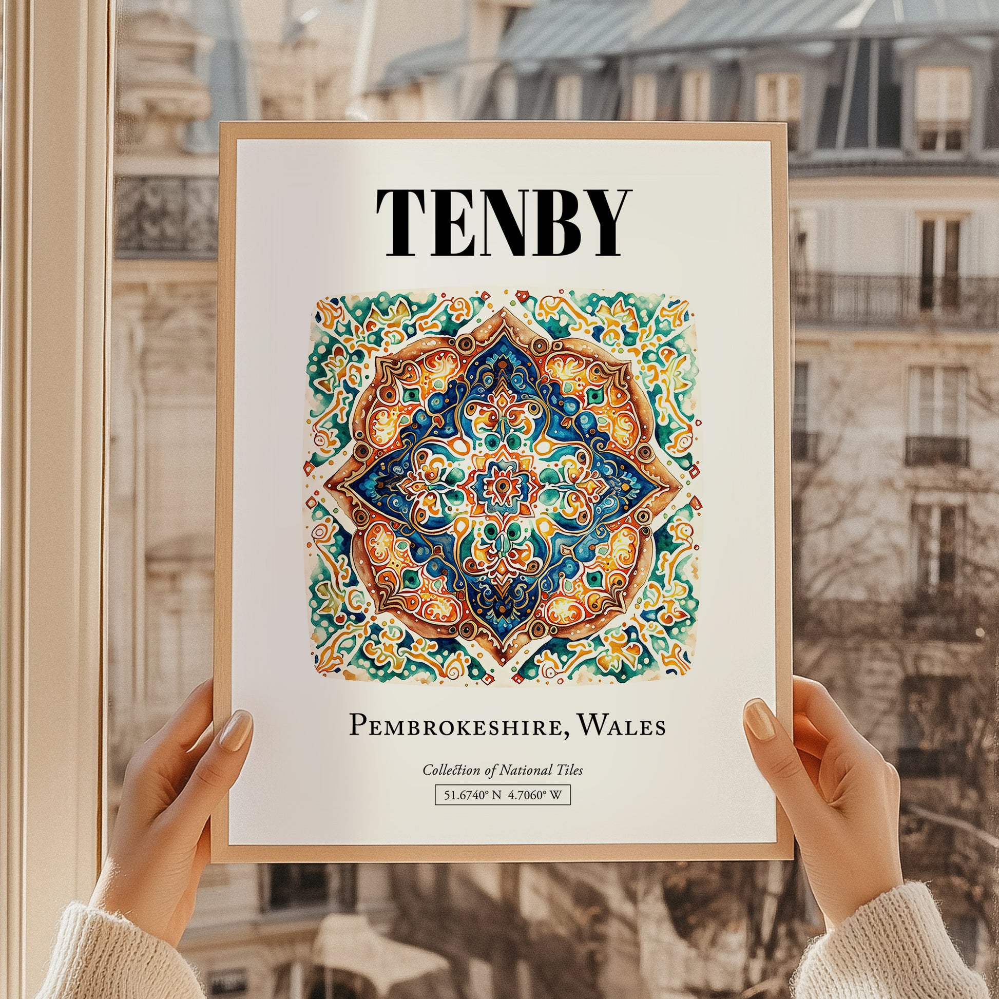 Tenby, Wales – Vintage Travel Poster