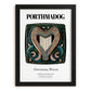 Porthmadog, Wales – Travel Poster, in sleek black frame