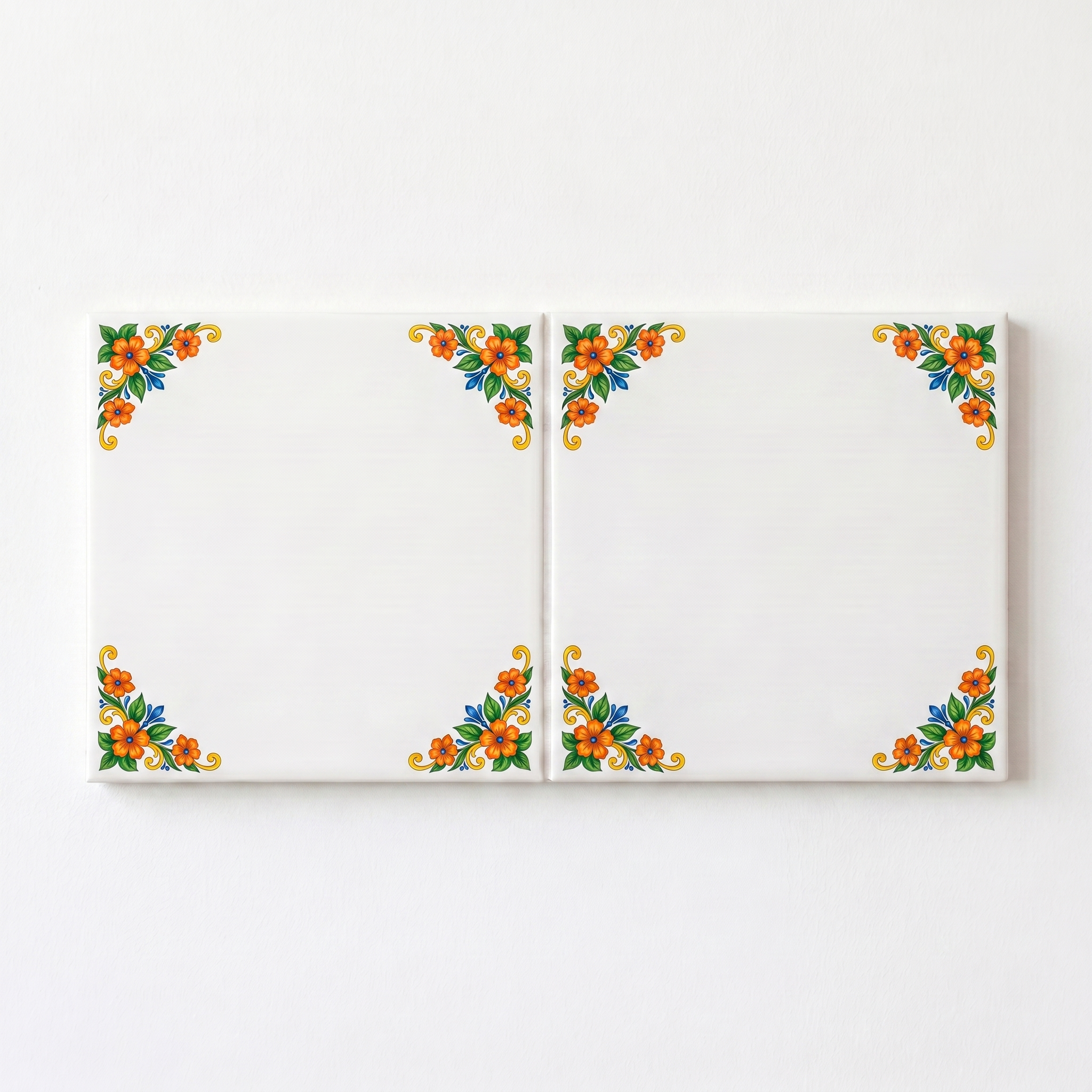 Set of 2 Talavera Pattern-Only Tiles · Save 50%