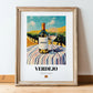 Verdejo – Spanish White Wine, Bodega Poster, in wooden frame leaning on the floor
