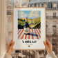 Xarel·lo – Spanish White Wine, Vineyard Terrace Poster, styled in a charming Paris street view