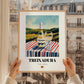 Treixadura – Spanish White Wine, Wine Bar Art, styled in a charming Paris street view