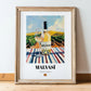 Malvasí – Spanish White Wine, Vinoteca Painting, in wooden frame leaning on the floor