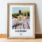 Loureiro – Spanish White Wine, Vinoteca Art, in wooden frame leaning on the floor
