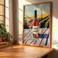 Rosado de Cariñena – Spanish Rose Wine, Wine Bar Poster, clean layout with no caption
