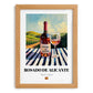 Rosado de Alicante – Spanish Rose Wine, Vinoteca Painting, set in oak frame