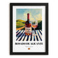 Rosado de Alicante – Spanish Rose Wine, Vinoteca Painting, in sleek black frame
