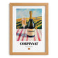 Corpinnat – Spanish Sparkling Wine, Wine Bar Wall Art, set in oak frame