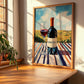 Languedoc – French Red Wine, Enoteca Wall Decor, clean layout with no caption