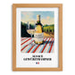 Alsace Gewürztraminer – French White Wine, Tasting Room Print, set in oak frame
