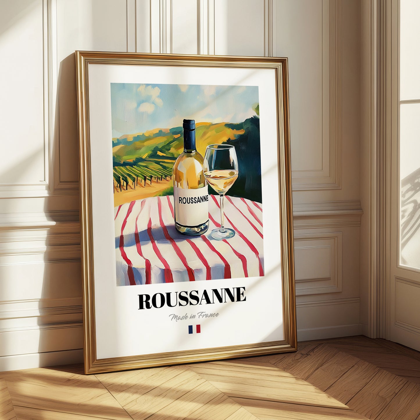 Roussanne – French White Wine, Enoteca Poster