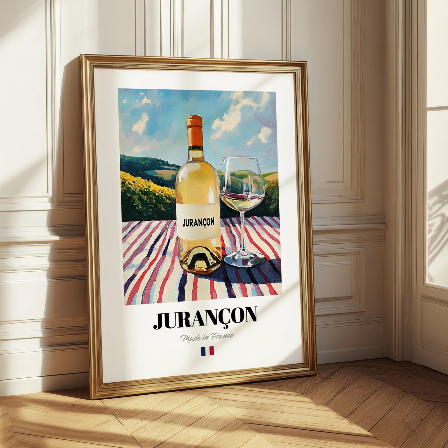 Jurançon – French White Wine, Wine Bar Poster