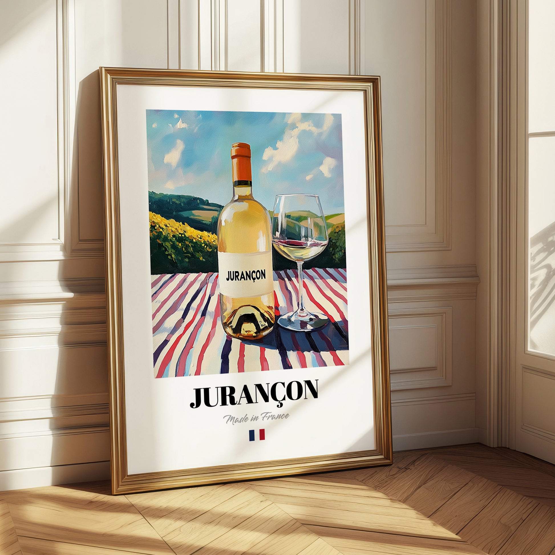 Jurançon – French White Wine, Wine Bar Poster