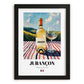 Jurançon – French White Wine, Wine Bar Poster, in sleek black frame