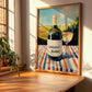 Languedoc Blanc – French White Wine, Tasting Room Wall Art, clean layout with no caption