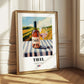 Tavel – French Rose Wine, Vineyard Terrace Print