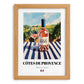 Côtes de Provence – French Rose Wine, Enoteca Still Life, set in oak frame