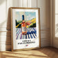 Coteaux d'Aix-en-Provence – French Rose Wine, Vineyard Terrace Wall Art