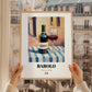 Barolo – Italian Red Wine, Vinoteca Still Life, styled in a charming Paris street view