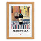 Nero d'Avola – Italian Red Wine, Enoteca Poster, set in oak frame