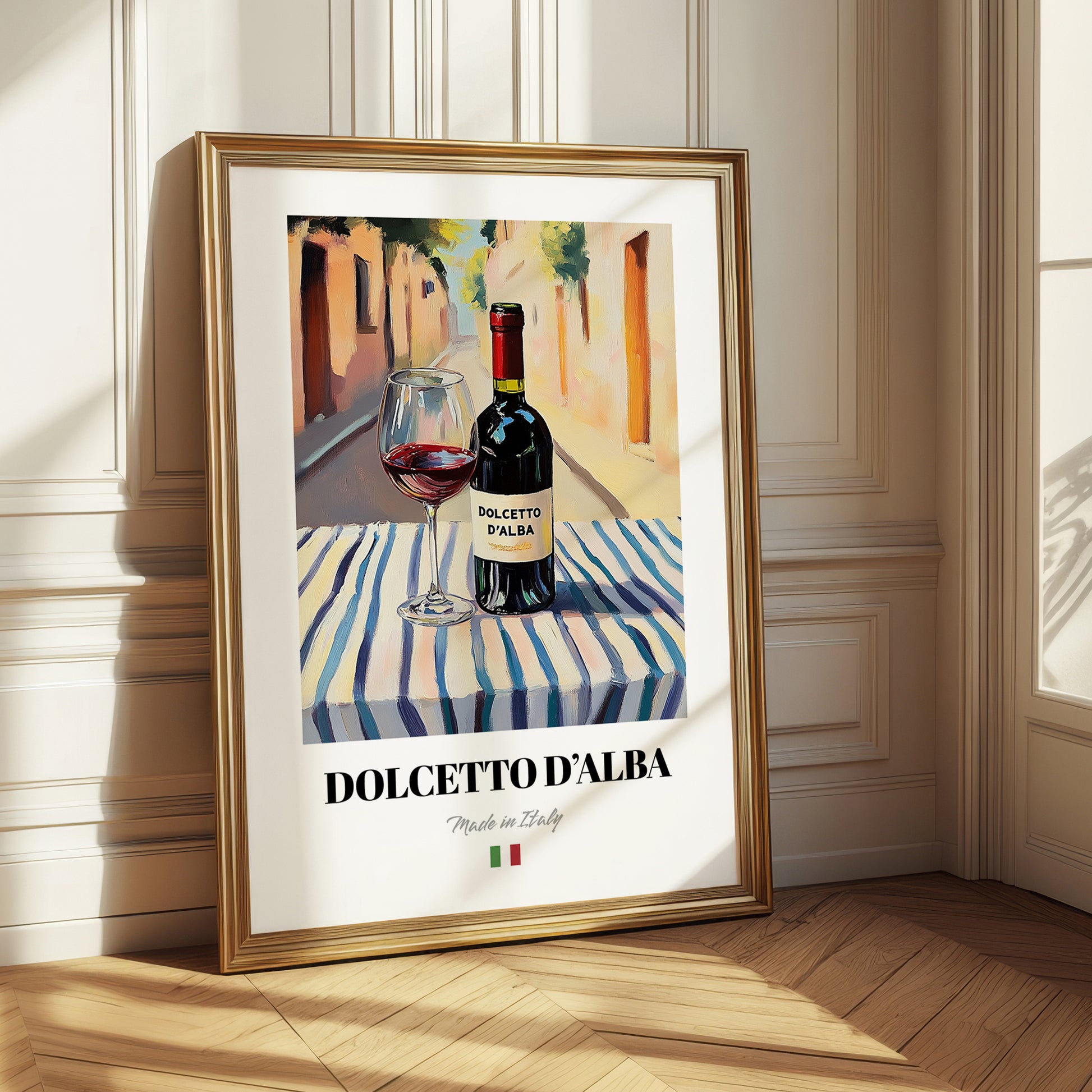 Dolcetto d'Alba – Italian Red Wine, Enoteca Poster