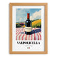 Valpolicella – Italian Red Wine, Wine Bar Still Life, set in oak frame