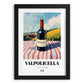 Valpolicella – Italian Red Wine, Wine Bar Still Life, in sleek black frame