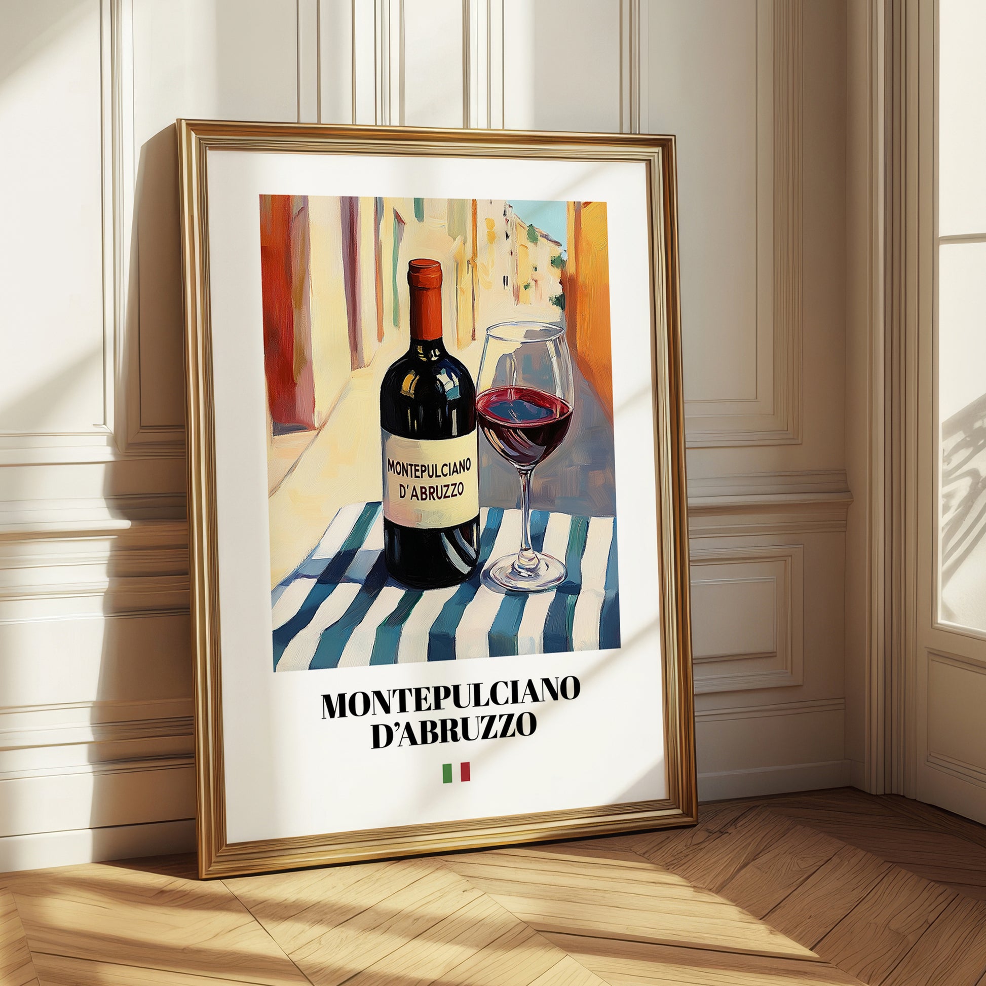Montepulciano d'Abruzzo – Italian Red Wine, Wine Bar Poster
