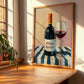 Etna Rosso – Italian Red Wine, Tasting Room Painting, clean layout with no caption
