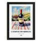 Cannonau di Sardegna – Italian Red Wine, Bodega Wall Art, in sleek black frame