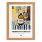 Trebbiano d'Abruzzo – Italian White Wine, Wine Bar Poster, set in oak frame