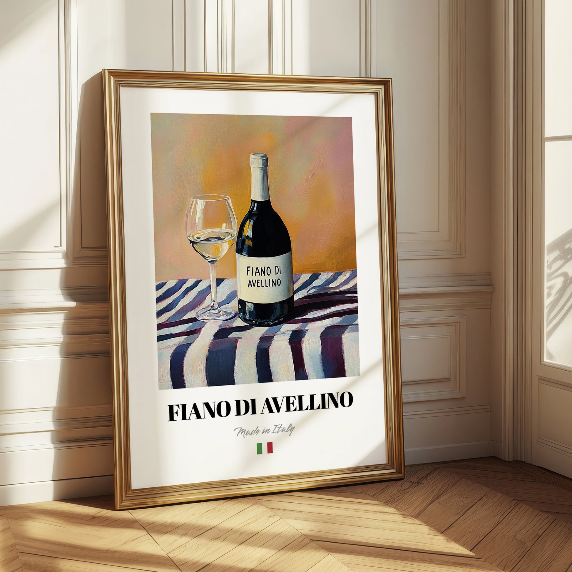 Fiano di Avellino – Italian White Wine, Bodega Poster
