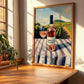 Bardolino Chiaretto – Italian Rose Wine, Wine Bar Art, clean layout with no caption