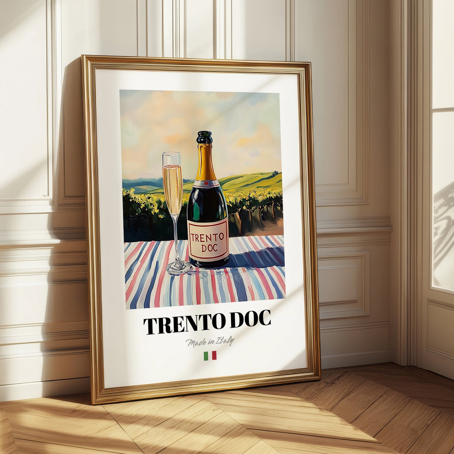 Trento DOC – Italian Sparkling Wine, Enoteca Wall Art