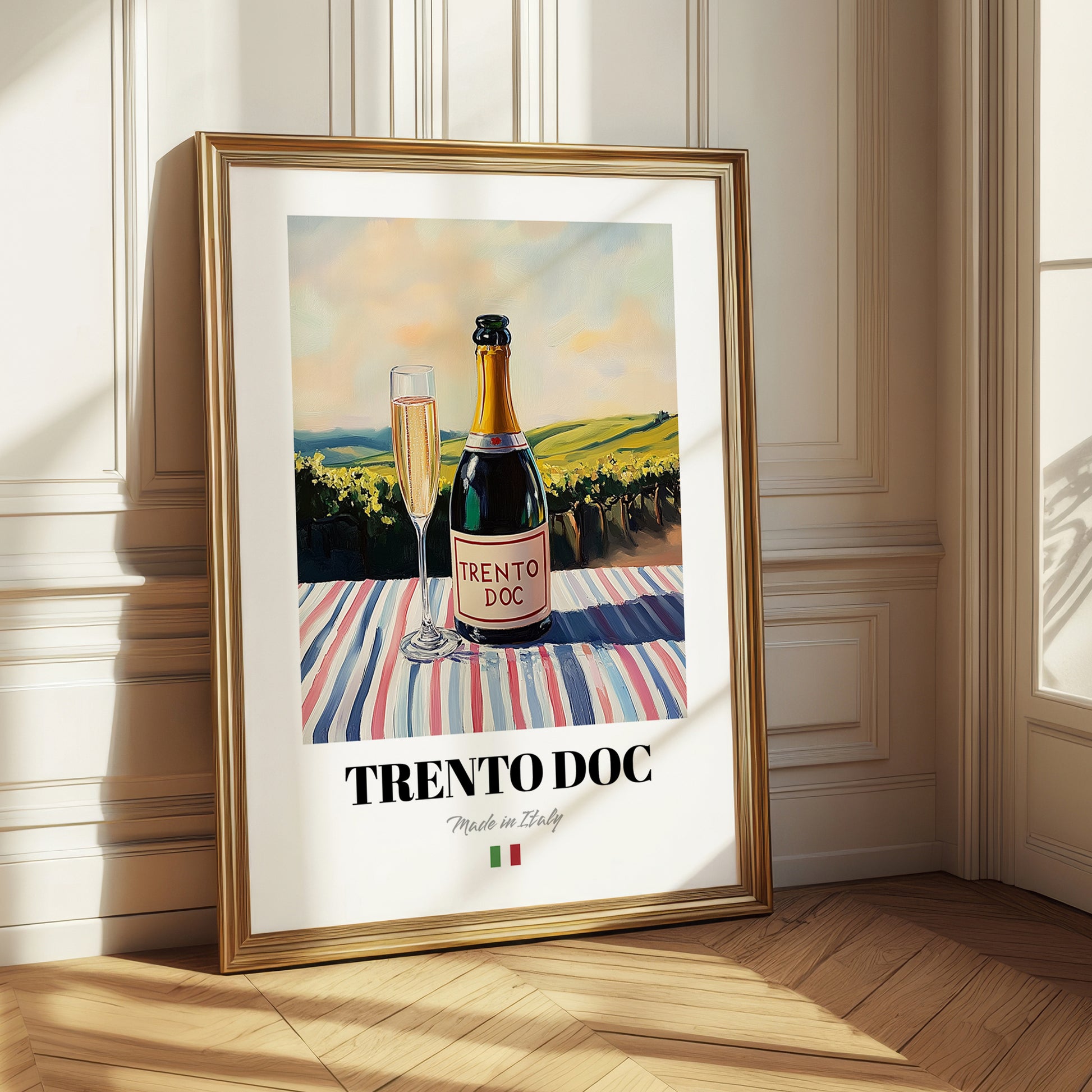 Trento DOC – Italian Sparkling Wine, Enoteca Wall Art