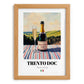 Trento DOC – Italian Sparkling Wine, Enoteca Wall Art, set in oak frame