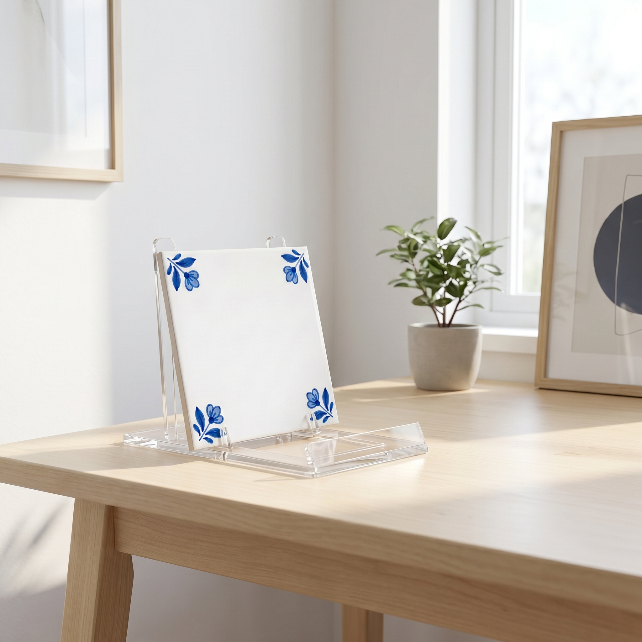 Adjustable Acrylic Stand - 10.5 x 11.2 cm (4.1 × 4.4 in)